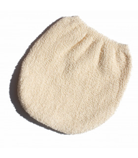 Organic cotton soft face washing glove