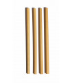 Set of 4 Reusable Bamboo Straws