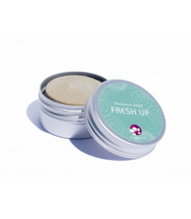 Deodorant bar Fresh up by Pachamamai in ecological tin travel box