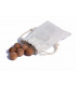 Iris Hantverk red cederwood balls with an organic cotton bag