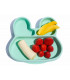 We might be tiny bunny stickie plate for babies, toddlers and kids