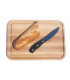 Elegant and desing, wooden cutting and serving board