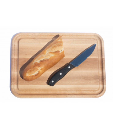 Elegant and desing, wooden cutting and serving board