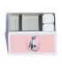 Love Mae bento style, BPA-free, unicorn pattern lunch box for girls