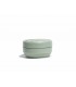473 ml collapsed Stojo silicone cup green