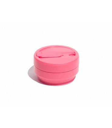 473 ml Collapsed Stojo ecological cup pink