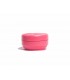 473 ml collapsed Stojo silicone cup pink