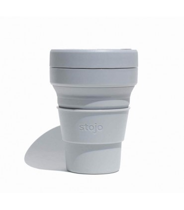 Collapsible Stojo cup 355 ml grey