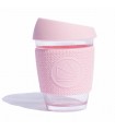 Glass Cup 340 ml - Pink Flamingo