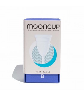 Mooncup menstrual cup, size B, made in Europe