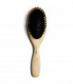 Oval Hairbrush with Boar Bristles - Beech Wood
