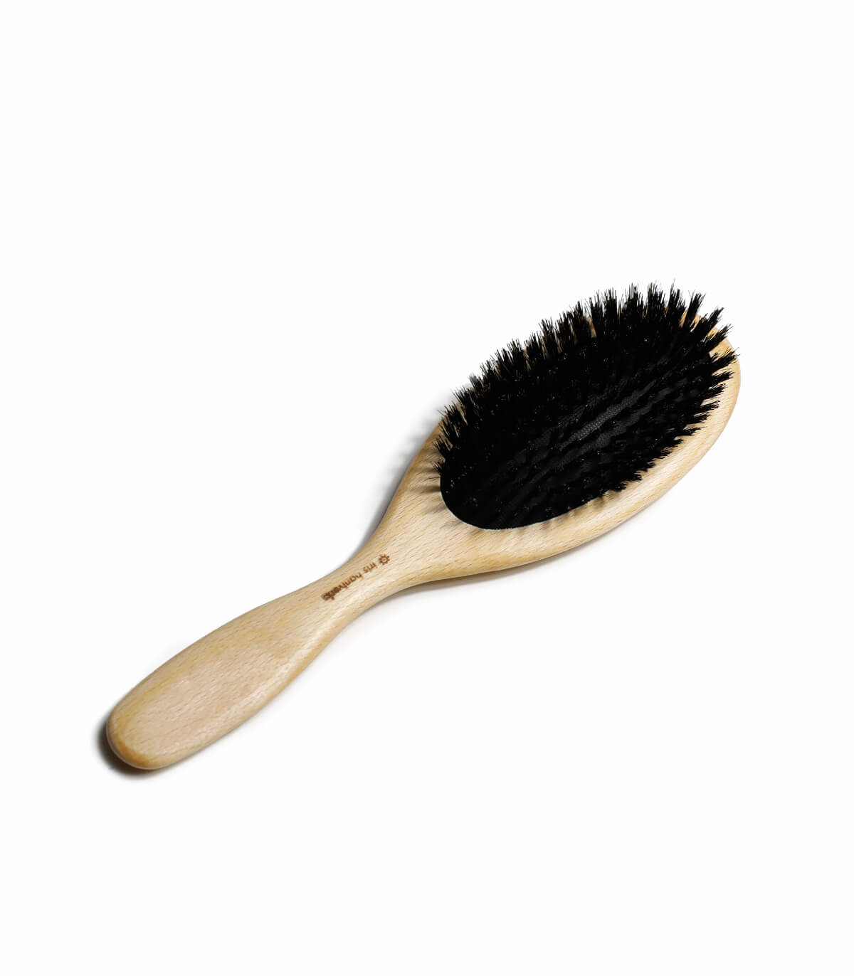 Bamboo Paddle Combo Bristle Hair Brush  Wilko