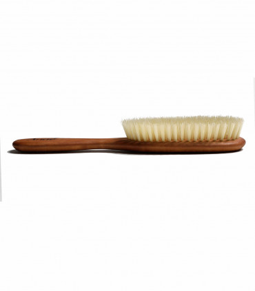 Pear wood flat brush for hair of Anaé