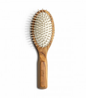 Wooden and vegan hair brush of Anaé