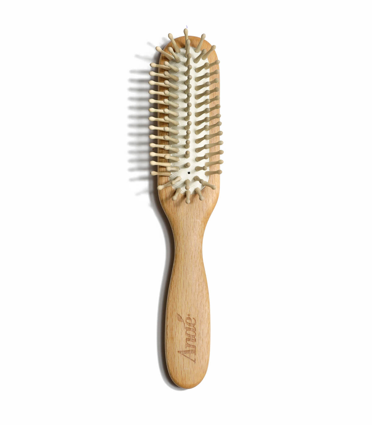 Fine Hairbrush | Beech & Wooden Bristles | Anaé on 