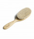 Ultra soft, wooden baby hair brush of Anaé