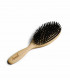 Hair brush made of wood and wild boar bristle, Anaé