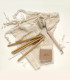 Ecological gift set with zero waste essentials