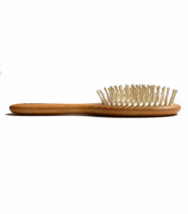 Wooden hairbrush made of wooden bristles, Anae
