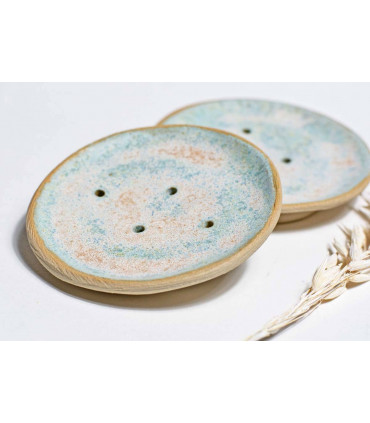 Ceramic soap dish for bar soap, Takaterra