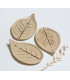 Craftmade soap dish in a shape of a leaf, Takaterra