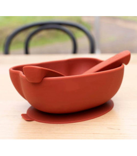 Silicone rust sticky bowl for babies, We might be tiny