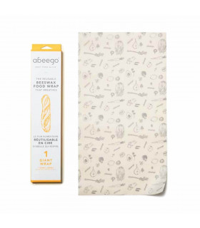 Extra large beeswax food wrap from Abeego