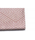 100% linen tea towel of terrakota color, Iris Hantverk