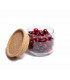Glass Jar With Cork Lid for food storage - 0,5L, Ah Table