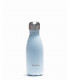 Small Pastel blue colored Qwetch reusable water bottle