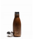 Reusable water bottle wood Qwetch 260 ml