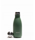 small green Qwetch reusable water bottle