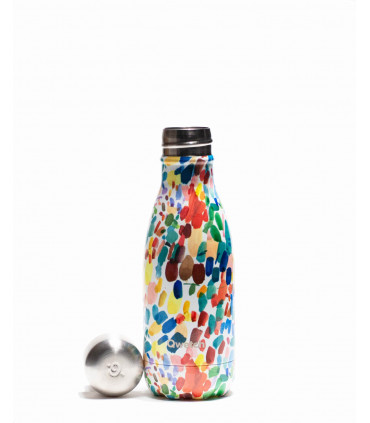 Small arty Qwetch reusable water bottle