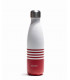 Bouteille Isotherme Inox - Marinière Rouge 500 ml
