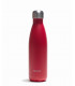 Bouteille isotherme rouge framboise Qwetch 500 ml