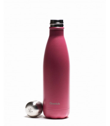 Metal bottle Medium Dusty Pink Qwetch