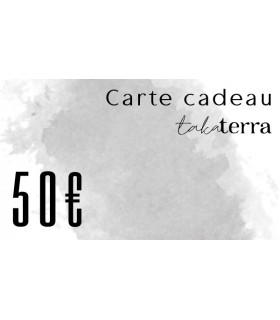 50€ Takaterra gift card zero waste