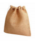 Small vegetable produce bag in jute