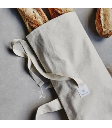 Bread and baguette cotton bag