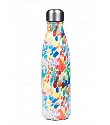 Stainless Steel Water Bottle, Arty, Qwetch