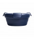 Collapsible Stojo dark blue lunch box