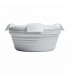 Stojo collapsible bowl in silicone, Cashmere