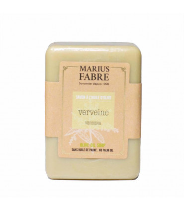 Savonnette Marius Fabre, à l'huile d'olive, parfumée Vervaine