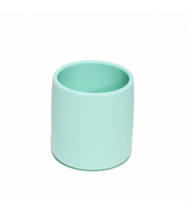 Baby grip cup, plastic-free, minty green We might be tiny