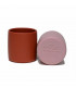 We might be tiny silicone and plastic free dusty rose grip cup for kids