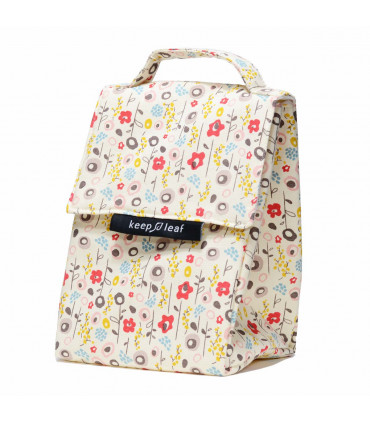 Insulated Lunch Bag for a meal, blossom, Keep Leaf