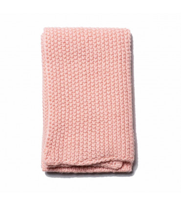Chiffon naturel en lin et coton rose poudré pour nettoyer la cuisine Iris Hantverk