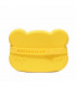 Snackie bear-shaped yellow box of We Might Be Tiny