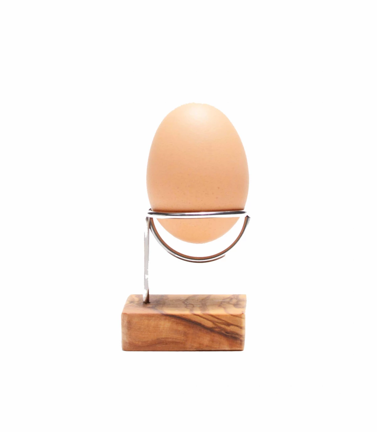 Olive Wood Desing Egg Holder