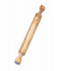 Olive Wood Rolling Pin With Handles - 42 cm